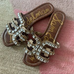 Sam Edelman Bay Sandals Rhinestones